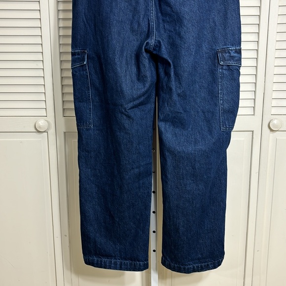 Madewell Low-Slung Straight Cargo Jeans in Martindale Wash Size 31 - Picture 12 of 16